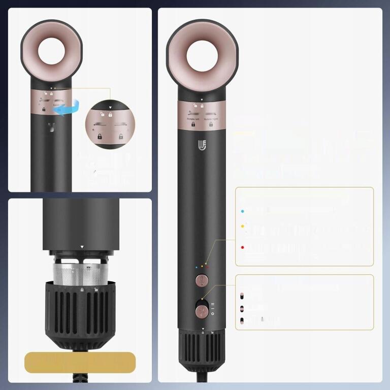 Suszarka-lokówka do włosów 3w1 jonowa stylizacja Ion & Styler 7272 (3)