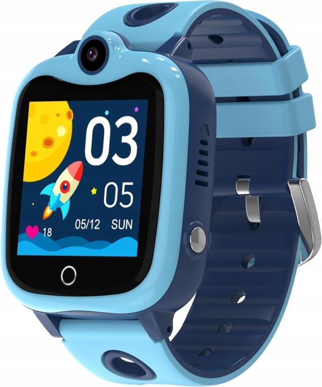 Dziecięcy Smartwatch z GPS i Telefonem – Wodoodporny IP68 Blue 4G 1559P