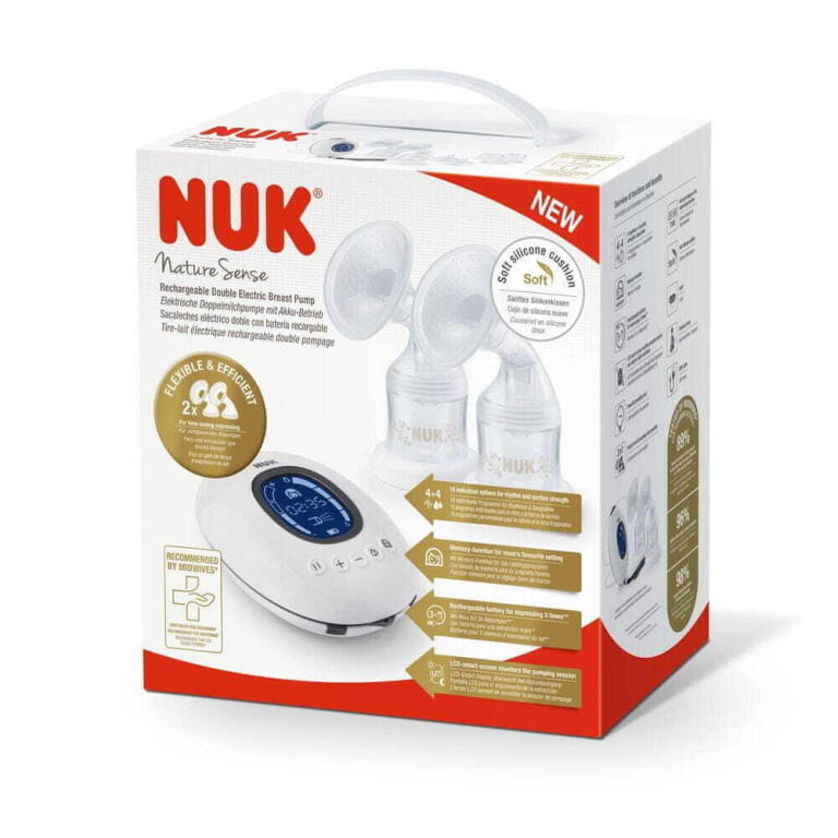 Podwójny laktator elektryczny NUK Nature Sense 1186U (3)