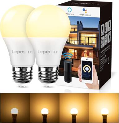 Żarówka LED Smart WiFi, Smart WiFi E27 9W = 60W Komplet 2 szt 2907