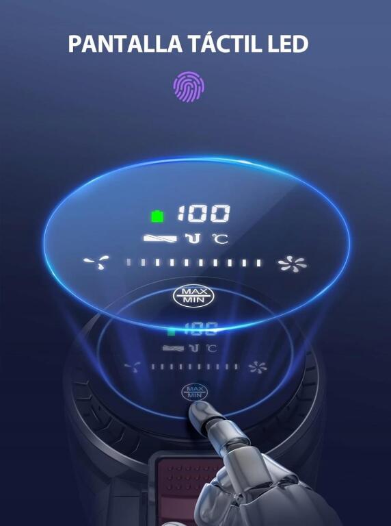 BuTure Świetny bezprzewodowy odkurzacz, 400 W/33 kPa Aż 3 tryby 8466U (2)