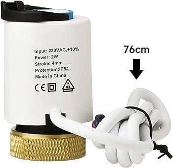 Siłownik Beok do ogrzewania podłogowego 230V S007