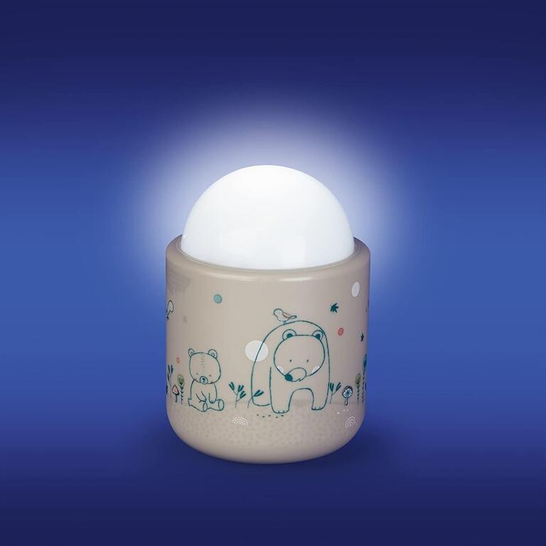 Lampka nocna Pabobo beże i brązy L034 (4)