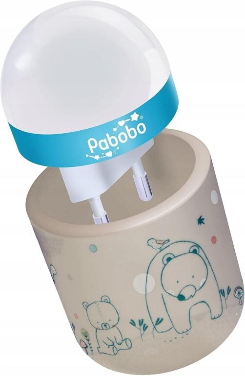 Lampka nocna Pabobo beże i brązy L034 (2)