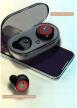 ŚWIETNE Słuchawki bezprzewodowe BLUETOOTH + Etui + Kabel S018 (3)
