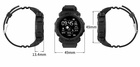 Nowy Smartwatch sportowy zegarek/ pomiar pulsu/ ciśnieniomierz (6)