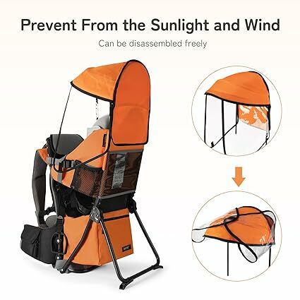 Nosidełko dla dziecka Plecak turystyczny do noszenia dziecka Besrey P023 (4)